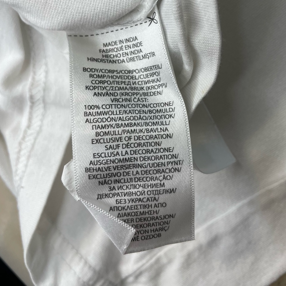 Polo by Ralph Lauren boys White T-Shirt size 5 - Picture 5 of 5